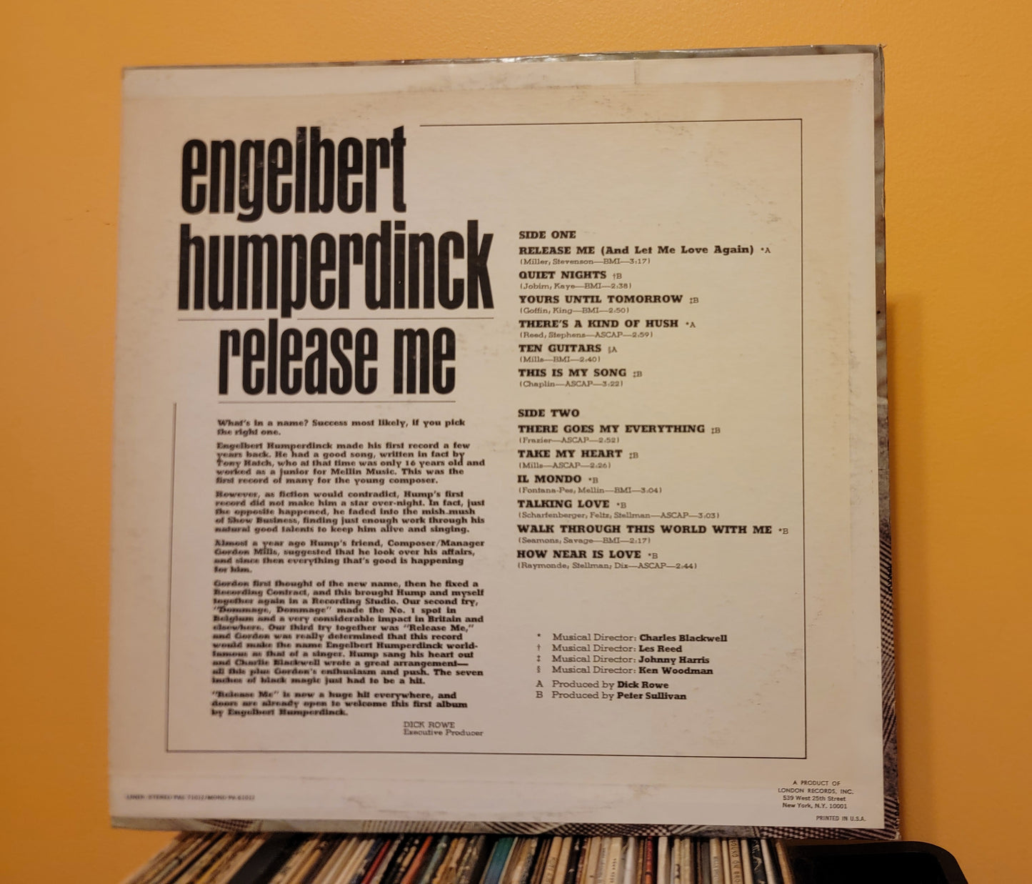 Engelbert Humperdinck - Release Me