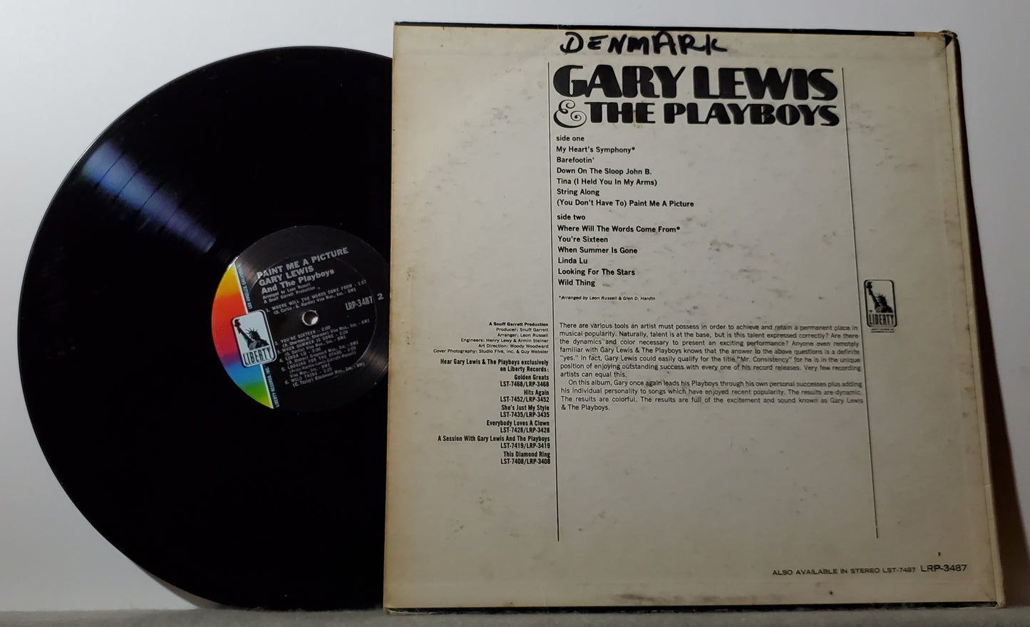 Gay Lewis & The Playboys - (You Don't Have to) Paint Me a Picture