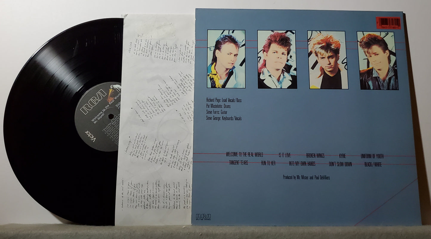 Mr. Mister - Welcome to the Real World