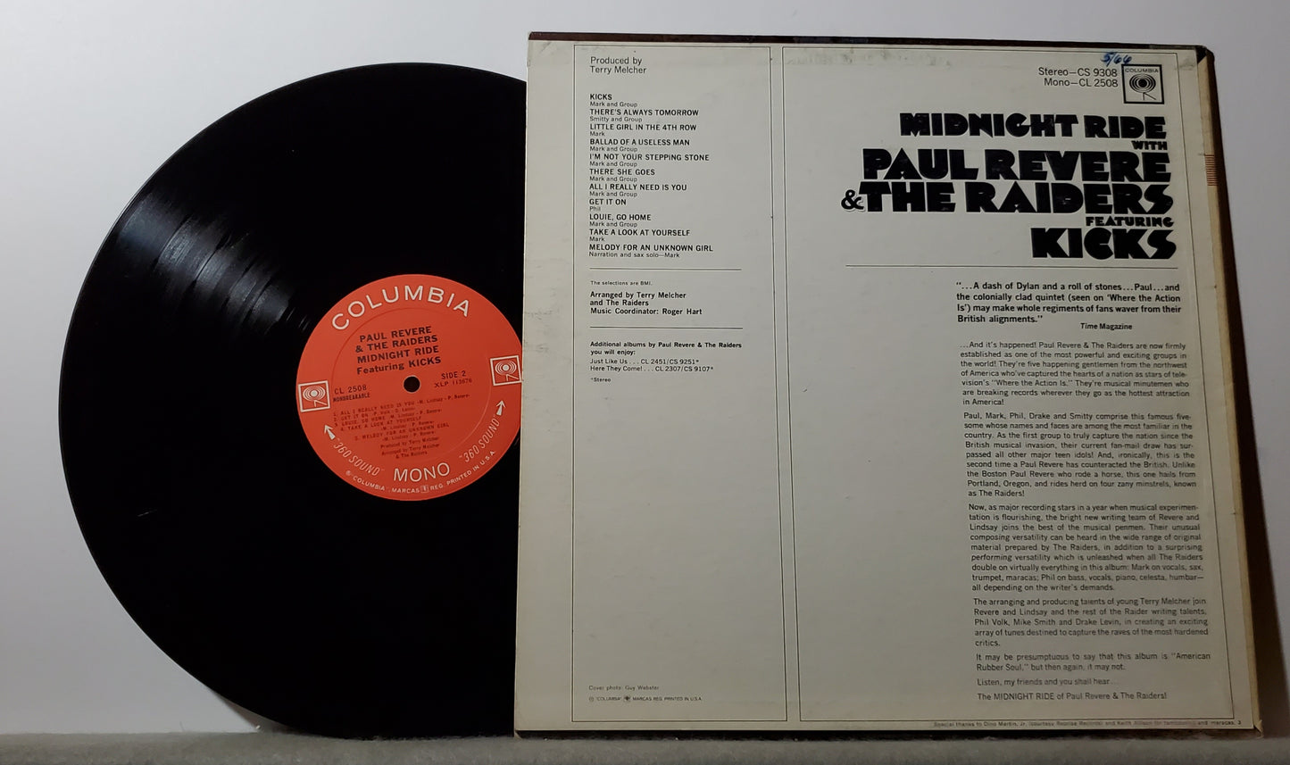 Paul Revere & The Raiders - Midnight Ride