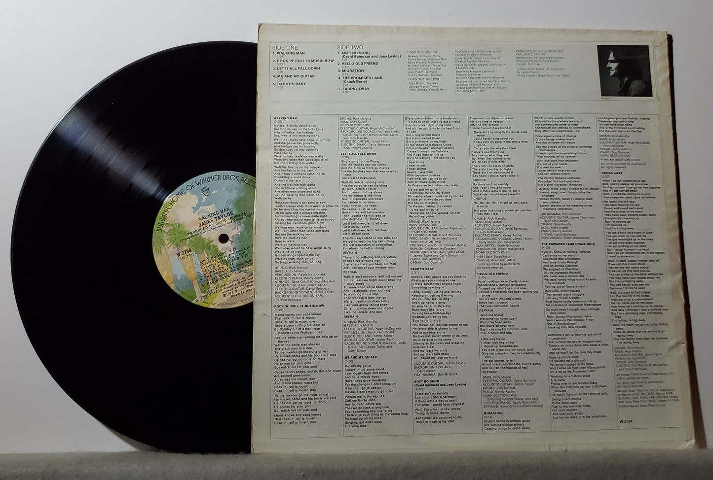 James Taylor - Walking Man