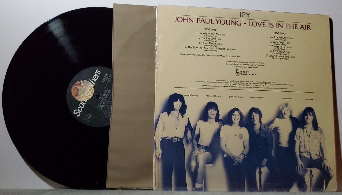 John Paul Young - Love is in the Air