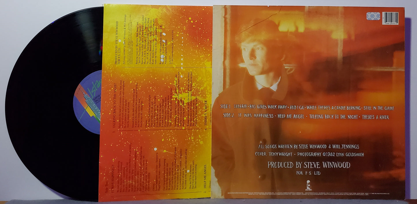 Steve Winwood - Talking Back To The Night