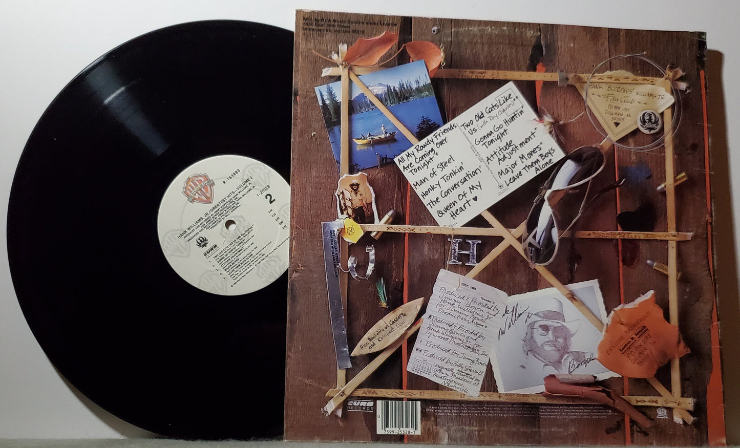 Hank William's Jr. -  Greatest Hits Vol 2